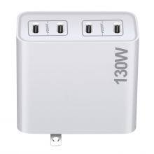 130W GaN Charger PD Fast USB Phone Charger i Phone 12 Pro Max Laptop 4port Quickly QC3.0 Wall USB Type C GaN Charger thumbnail-4