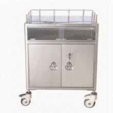 Stainless Steel Medical Trolley Delivery Hospital Operation Trolley thumbnail-4