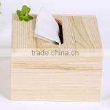 natural wood tissue box wholesale