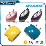 2016 New Premium Manufacturers OEM ODM UL FCC CE GS SAA Approved USA Plug 5V 1A Dual USB Home Charger for Mobile Phones thumbnail-3