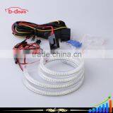 B-deals Hot Sell 131mm 106mm Angel Eyes Rings SET SMD LED for BMW E90 thumbnail-3