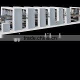 ZH-780PC-China Best 4/6 Corner Corrugated Pizza Cake Box Folding Gluing Machinegroup Type