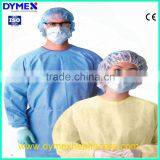 Yellow Sterile Disposable Non-woven Isolation Gowns With Elastic thumbnail-2