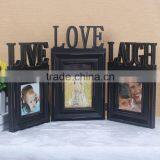 Creative Character Wood Texture Photo Frame