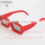 Bright color promotional plastic chromadepth 3d glasses