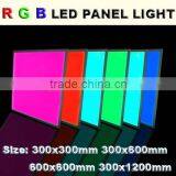 High Quality CE ROHS Approved Recessed Colorful Remote Control RGB LED Panel thumbnail-6