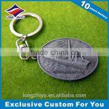 Kuwait 3D Casting Keychain Zinc Alloy Material Silver Keychain thumbnail-5