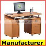 Hot Sale Morden Wooden Mobile Office Computer Table/computer Desk