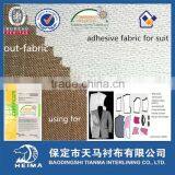 Adhesive Woven Interlining for Talilored Jacket