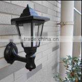 Solar Led Wall Mounted Retro Hexagon Lamp Light Led Decorative Court Colored Led Lawn Garden Lamp Light. thumbnail-6