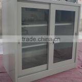 Half Height Glass Silding Door Modern TV Cabinet Cupboard for Office thumbnail-3