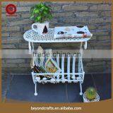 White Iron Garden Decorative Useful Home Decoration for Sale thumbnail-1