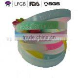 Canton Fair Mix Color Silicone Bracelets,beautiful Promotional Silicon Wristband/band thumbnail-1