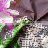 Big Flower Printed Peached Polyester Fabric for Bed Sheet thumbnail-3