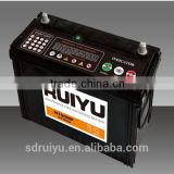 N100Z 12V 105AH Auto batteries used on automobiles