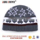 Adult Slouch Cool Knitted Beanie Hat Custom thumbnail-3
