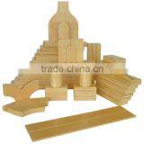 Wooden Puzzle Block Toy Play Set (Builder Blocks (56pcs))