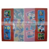 Protection PVC book cover Custom printing plastic PVC sheet book cover for album photo and children book(BLY8-0003BC)