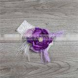 Wholesale Cheap Cute Girls Headband Baby Headband Best Seller Baby Girl Satin Bow Knot Soft Headband thumbnail-1