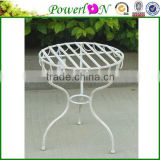 Antique Round Novelty Metal Decorative Wrought Iron Garden Planter Stander Furniture For Home Patio TS05 G00 X00 PL08-5850