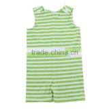Wholesale Lime Green Striped Cotton Knit Baby Clothes Set Onesie Baby Carters Bodysuit Baby Boy Clothes Baby Girl Rompers thumbnail-1