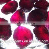 4mm+ Natural Purple Indian Garnet Rough Stone Wholesale thumbnail-1