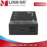 LINK-MI HDMI Switch 4x1, Support 3D,4K*2K, Support CEC,PIP!