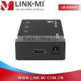 LINK-MI HDMI switch 4x1, support 3D,4K*2K, support CEC,PIP!