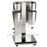 Sell double cups, stainless steel milk shake machine