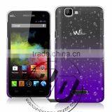 Manufacturer Wholesale Raindrops Transparent Clear Gradient PC Hard Phone Case For Wiko Rainbow Hard pc Case Lowest Price thumbnail-6