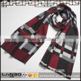 Best Selling New Product Striped Modal Scarf Men 100% Silk Scarf Wholesale thumbnail-1