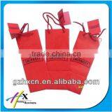 Red Festival Paper Bags With Lable thumbnail-1