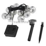 2016 New 10 LED Moroccan Solar Garden String Fairy Lights Lamp thumbnail-2
