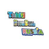 Die Cut Shape Holiday Custom Island Fridge Magnet