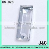 crystal decorative glass stone for shoes ornament