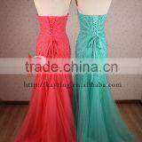 Luxurious Beads Sexy Elegant Girl Party Wear Western Evening Dress 2015 thumbnail-5