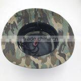 Custom Design Outdoor Fisherman Safari Camo Bucket Hat With String thumbnail-4