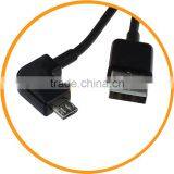 5M Right Angle Micro USB Sync Data Charger Charging Cable for S5 G9006 S4 I9500 N7100 From Dailyetech