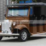 Dark Grey Color Chinese Electric Retro Car ce Approval thumbnail-1
