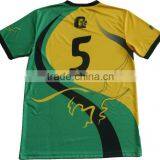 Customized Dry Fit Polyester Soccer Jerseys Football Shirt thumbnail-2