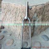 Taper Leg Tube for Titanium Road Fork Taper Titanium Bike Fork Laser Logo on it