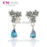 Vintage Flower Shaped Fashion Jewelry Cheap Price Fancy Earrings For Party Girls