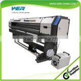 Cheap 2.5m WER-ES2502 Eco Solvent Printer With DX5 Print Head Printing Machine for Banner