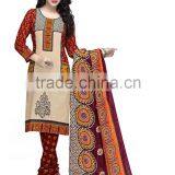 Cotton Punjabi Dress Material thumbnail-1