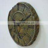 Indoor Outdoor Garden Decorative Polyresin Wall Clock thumbnail-2