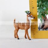 real looking deer hanging toy miniature fur reindeer animals arts