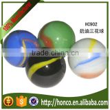 Valuable Supplier solid glass marbles with thre colour with quick delivery HC 902