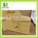 Custom Printing high quality brown kraft envelope