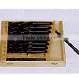 MORSE TAPER SHANK DRILL SET HSS