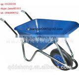 Europe Plastic Garden Wheel Barrow With 4.00-8 Rubber Wheel WB6414 thumbnail-5